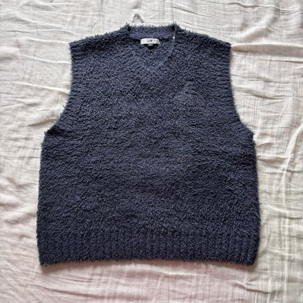 Eytys Wool Knit Reid Sweater Vest in blue
